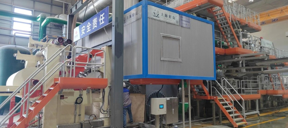 金博士集团湖北基地年产25万吨项目8#擦手纸机开机成功