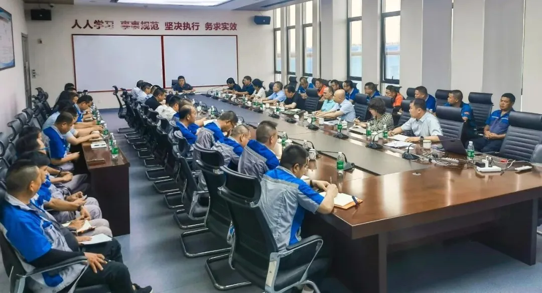 晨鸣集团总裁李伟先带队赴黄冈晨鸣调研