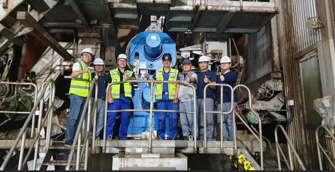 安德里茨PrimePress X靴压在韩国Paper Corea成功开机