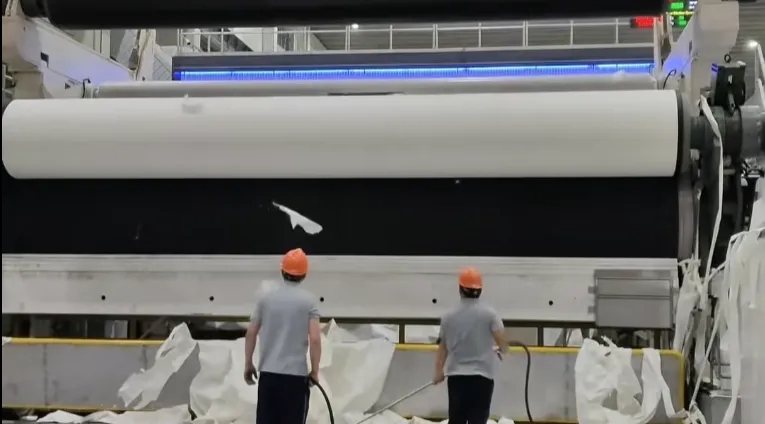 五洲特纸江西基地PM19开机