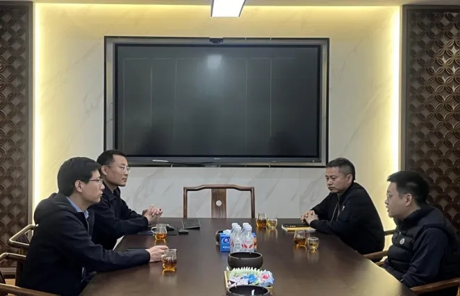 中国造纸院党委书记、总经理田超一行走访凯丰新材料股份有限公司